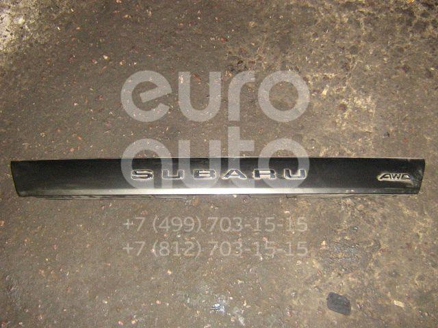 Накладка крышки багажника для Subaru Forester (S11) 2002-2007 - Фото №1