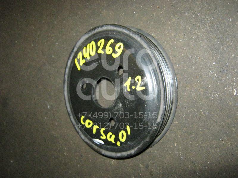 Шкив водяного насоса (помпы) для Opel Corsa D 2006-2015;Astra G 1998-2005;Corsa B 1993-2000;Agila A 2000-2008;Astra H / Family 2004-2015;Meriva 2003-2010;Zafira A (F75) 1999-2005;Corsa C 2000-2006;Meriva B 2010> - Фото №1