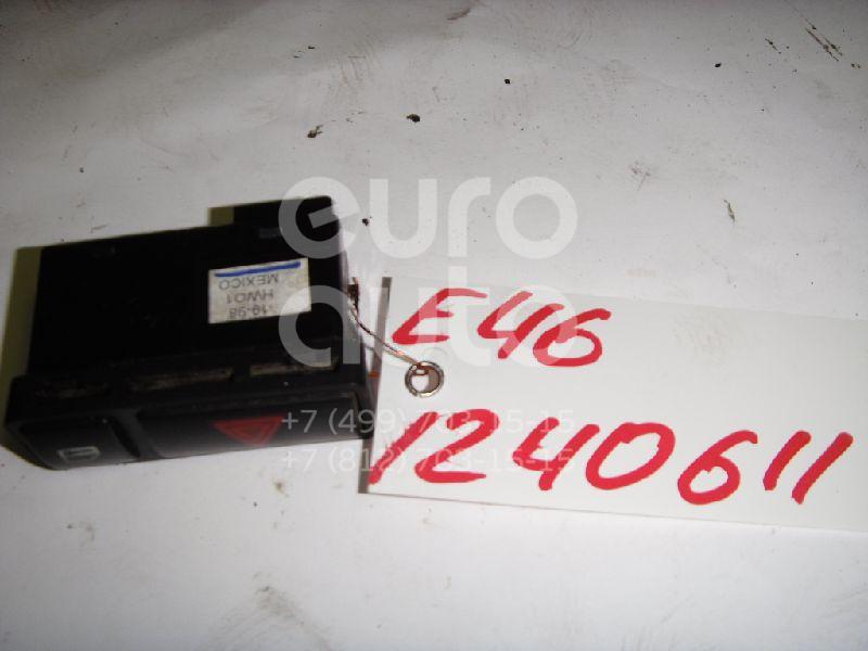 Кнопка аварийной сигнализации для BMW 3-серия E46 1998-2005;X5 E53 2000-2007;Z4 E85/E86 2002-2008 - Фото №1