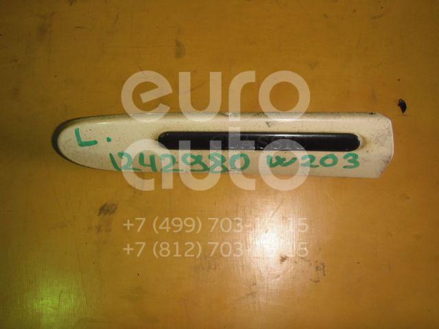 Молдинг переднего левого крыла для Mercedes Benz W203 2000-2006 - Фото №1