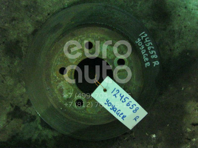 Диск тормозной задний для Chrysler Voyager/Caravan (RG/RS) 2000-2008;Voyager/Caravan 1996-2001 - Фото №1