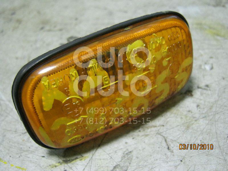 Повторитель на крыло желтый для Kia Sportage 1993-2006;Carnival 1999-2005 - Фото №1