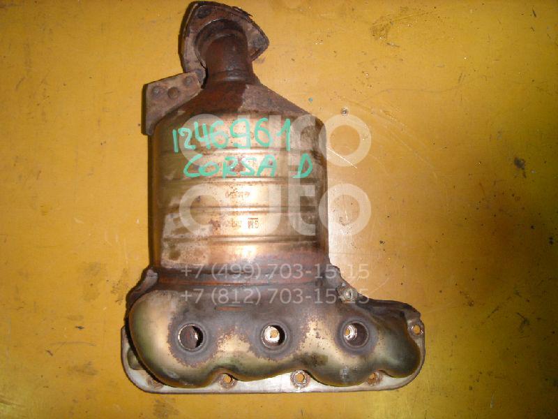Коллектор выпускной для Opel Corsa D 2006-2015;Astra G 1998-2005;Agila A 2000-2008;Astra H / Family 2004-2015;Meriva 2003-2010;Tigra TwinTop 2004-2009;Corsa C 2000-2006 - Фото №1