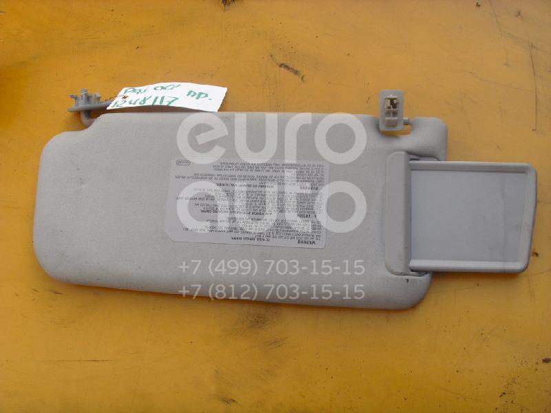 Козырек солнцезащитный (внутри) для Mitsubishi Pajero/Montero III (V6, V7) 2000-2006 - Фото №1