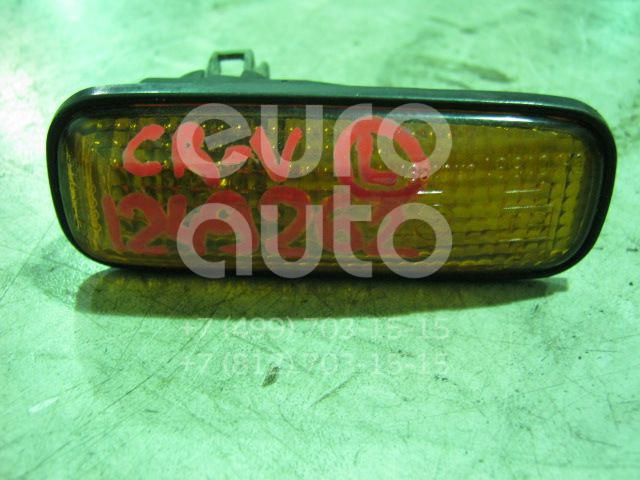 Повторитель на крыло левый желтый для Honda CR-V 1996-2002;Prelude 1992-1996 - Фото №1