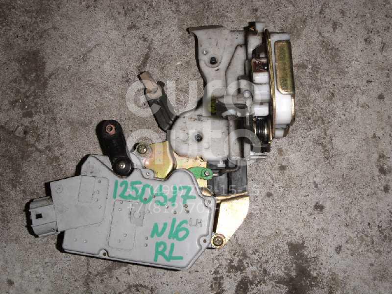 Замок двери задней левой для Nissan Almera N16 2000-2006;Almera Tino 2000-2006 - Фото №1