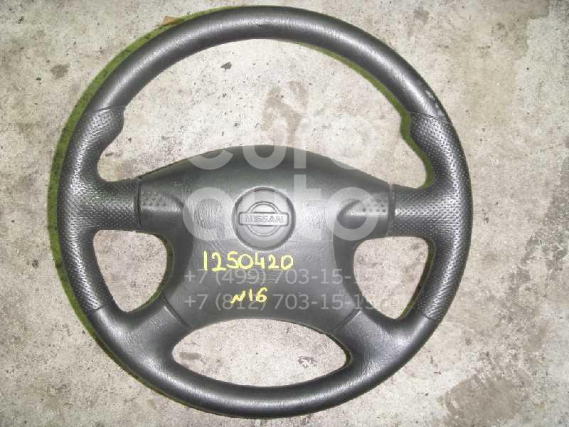 Рулевое колесо с AIR BAG для Nissan Almera N16 2000-2006 - Фото №1