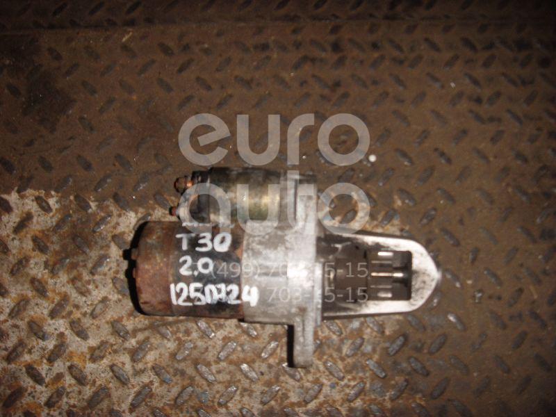 Стартер для Nissan X-Trail (T30) 2001-2006 - Фото №1