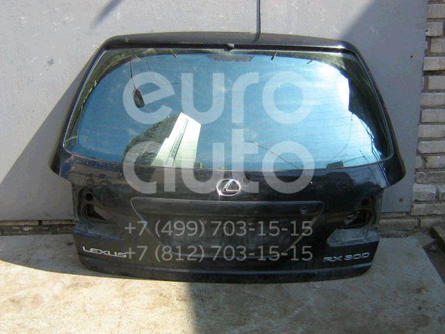 Дверь багажника со стеклом для Lexus RX 300 1998-2003 - Фото №1