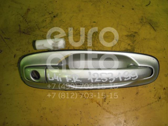 Ручка двери передней наружная правая для Chevrolet,Daewoo Lacetti 2003-2013;Gentra II 2013-2015;Nubira 2003-2007 - Фото №1
