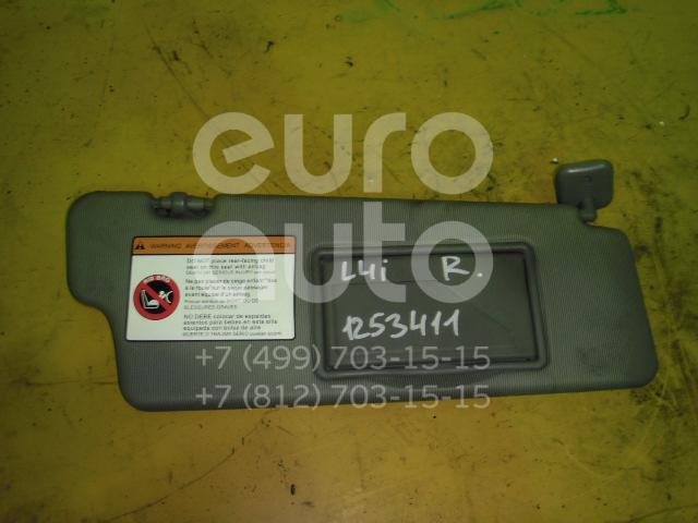 Козырек солнцезащитный (внутри) для Chevrolet Lacetti 2003-2013 - Фото №1