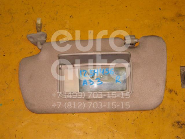 Козырек солнцезащитный (внутри) для Nissan Maxima (A33) 2000-2005 - Фото №1