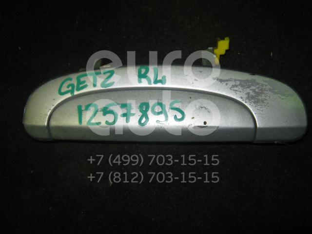 Ручка двери задней наружная левая для Hyundai Getz 2002-2010 - Фото №1