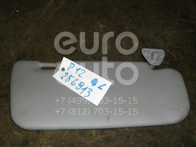 Козырек солнцезащитный (внутри) для Nissan Primera P12E 2002-2007 - Фото №1