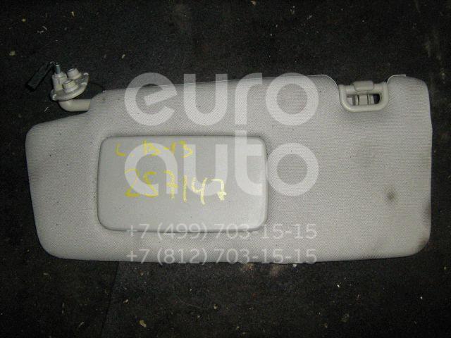 Козырек солнцезащитный (внутри) для Subaru Legacy Outback (B13) 2003-2009 - Фото №1