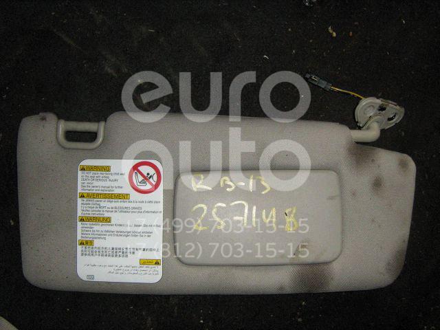 Козырек солнцезащитный (внутри) для Subaru Legacy Outback (B13) 2003-2009 - Фото №1