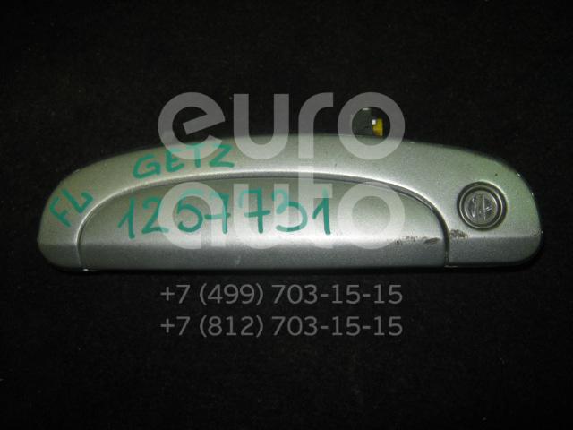 Ручка двери передней наружная левая для Hyundai Getz 2002-2010 - Фото №1