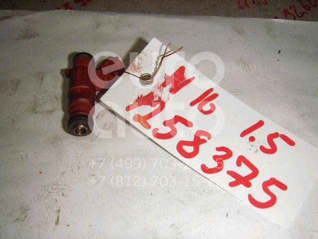 Форсунка инжекторная электрическая для Nissan Almera N16 2000-2006;Primera WP11E 1998-2001;Primera P11E 1996-2002;Almera Tino 2000-2006;Primera P12E 2002-2007 - Фото №1