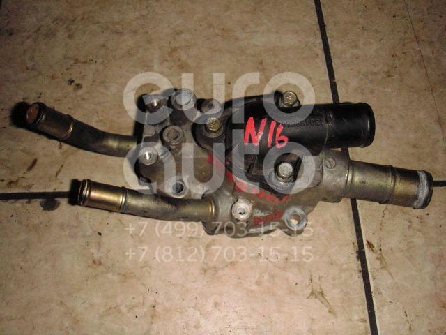 Корпус термостата для Nissan Almera N16 2000-2006;Primera P11E 1996-2002;Primera P12E 2002-2007 - Фото №1