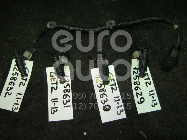 Форсунка инжекторная электрическая для Hyundai,Kia Getz 2002-2010;Coupe (RD) 1996-2002;Elantra 2000-2005;Matrix 2001-2010;Coupe (GK) 2002-2009;Cerato 2004-2008;Accent II (+ТАГАЗ) 2000-2012 - Фото №1