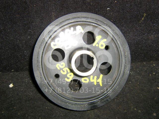 Шкив коленвала для Toyota,Lexus Corolla E15 2006-2013;RAV 4 2006-2013;Auris (E15) 2006-2012;Yaris 2005-2011;Avensis III 2009>;Verso 2009>;Prius 2009-2015;CT 200H 2011>;Matrix 2008-2014;Auris (E18) 2012>;Corolla E18 2013> - Фото №1