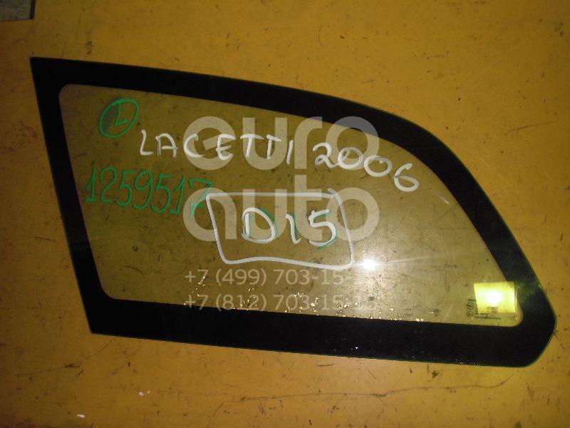 Стекло кузовное глухое левое для Chevrolet Lacetti 2003-2013 - Фото №1