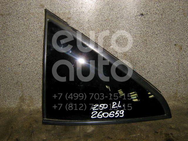 Стекло кузовное глухое левое для Nissan Murano (Z50) 2004-2008 - Фото №1