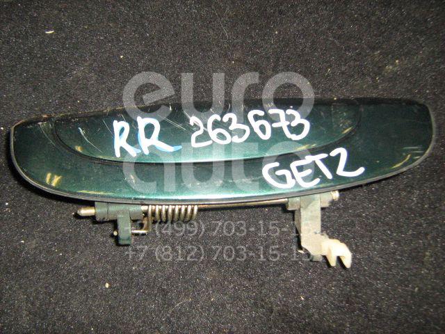 Ручка двери задней наружная правая для Hyundai Getz 2002-2010 - Фото №1