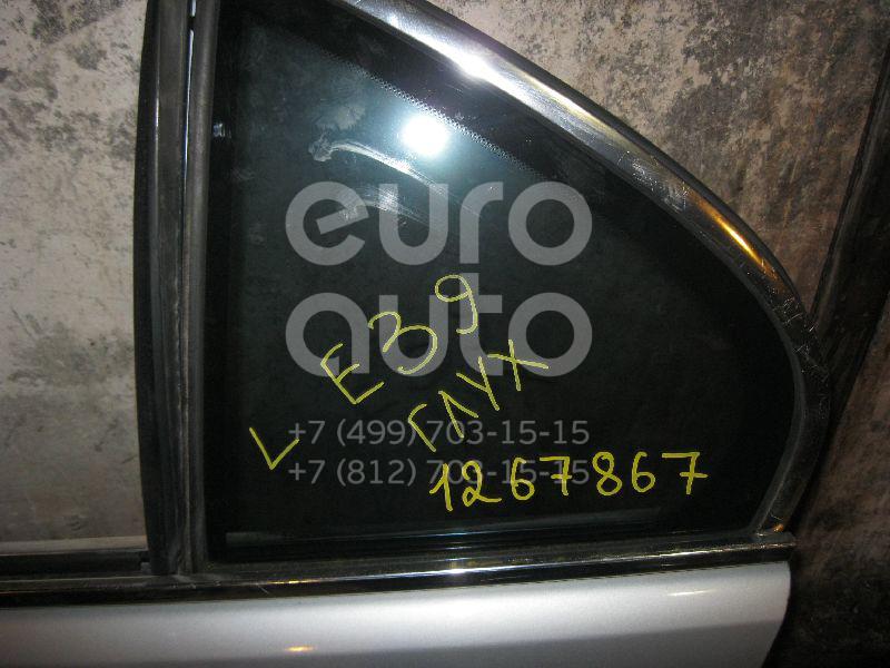 Стекло двери задней левой (форточка) для BMW 5-серия E39 1995-2003 - Фото №1