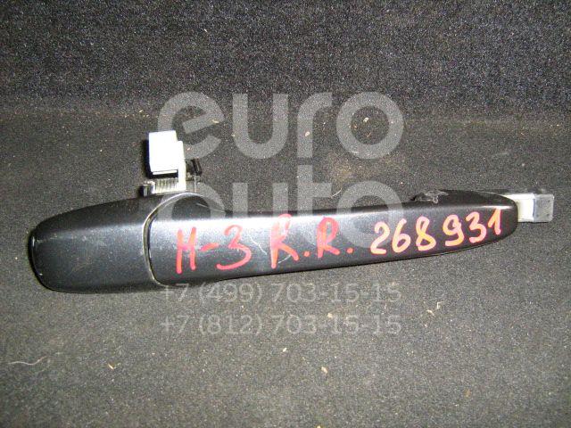 Ручка двери наружная правая для Mazda Mazda 3 (BK) 2002-2009;Mazda 5 (CR) 2005-2010;Mazda 6 (GG) 2002-2007;CX 7 2007-2012;RX-8 2003-2012 - Фото №1