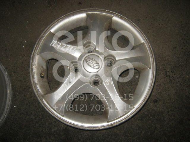 Диск колесный легкосплавный для Hyundai Sonata IV (EF)/ Sonata Tagaz 2001-2012;Sonata III 1996-1998 - Фото №1