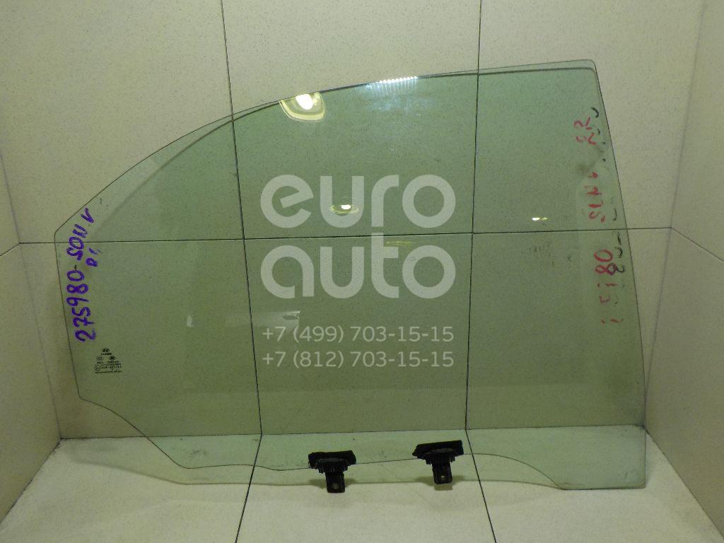Стекло двери задней правой для Hyundai Sonata IV (EF)/ Sonata Tagaz 2001-2012;Sonata IV (EF) 1998-2001 - Фото №1
