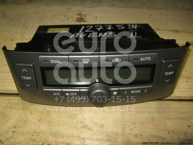 Блок управления климатической установкой для Toyota Avensis II 2003-2008 - Фото №1