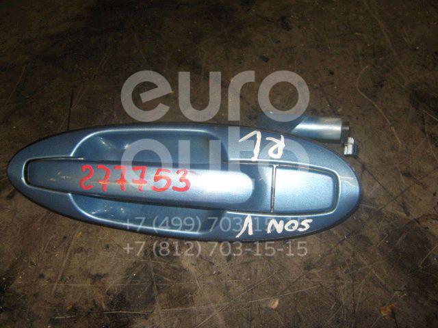 Ручка двери задней наружная левая для Hyundai Sonata IV (EF)/ Sonata Tagaz 2001-2012 - Фото №1