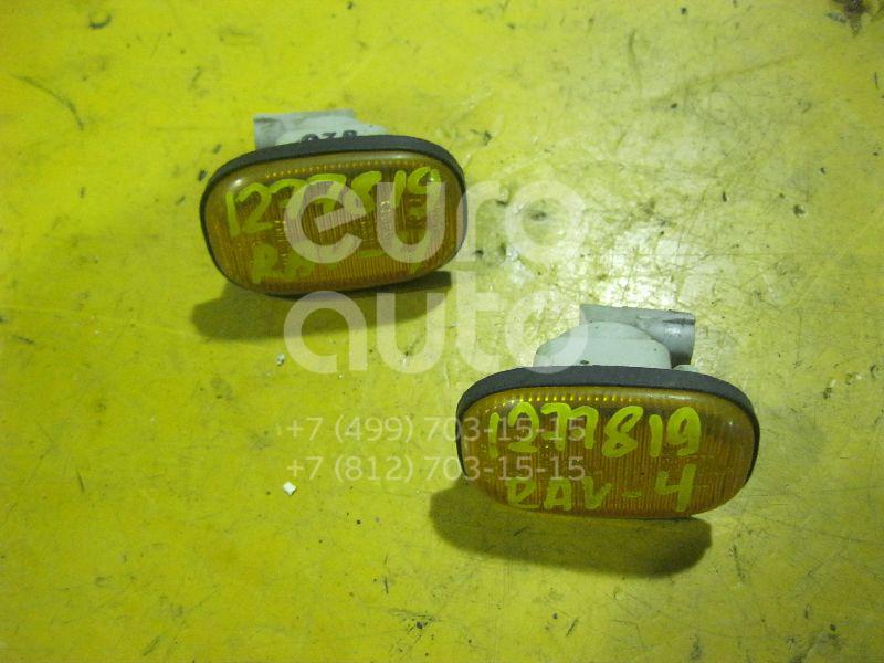 Повторитель на крыло желтый для Toyota,Lexus RAV 4 2000-2005;Carina E 1992-1997;Corolla E10 1992-1997;GS 300 1993-1998;Supra 1993-1998;Paseo EL 54 1995-1999;Starlet P9 1996-1999;Corolla E11 1997-2001;Celica (T20#) 1993-1999 - Фото №1