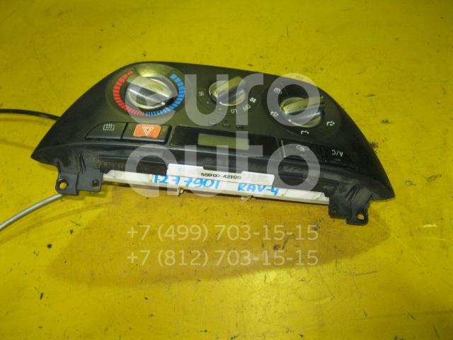 Блок управления отопителем для Toyota RAV 4 2000-2005 - Фото №1