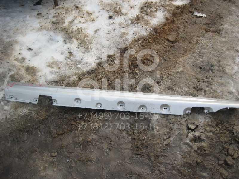 Накладка на порог (наружная) для BMW 3-серия E46 1998-2005 - Фото №1