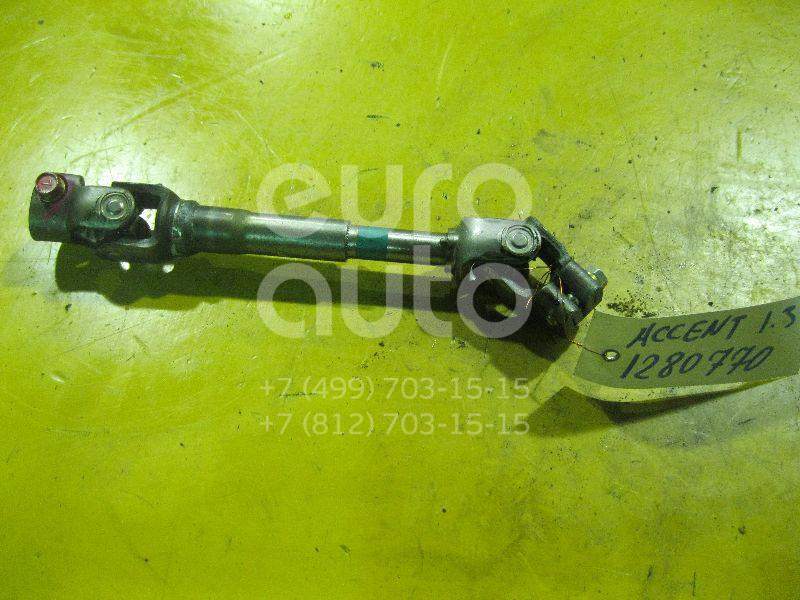 Кардан рулевой для Hyundai Accent II (+ТАГАЗ) 2000-2012 - Фото №1