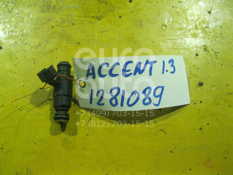 Форсунка инжекторная электрическая для Hyundai,Kia Accent II (+ТАГАЗ) 2000-2012;Getz 2002-2010;Elantra 2000-2005;Matrix 2001-2010;Coupe (GK) 2002-2009;Cerato 2004-2008 - Фото №1