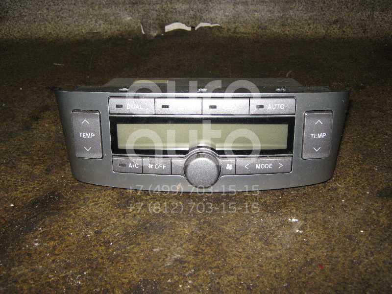 Блок управления климатической установкой для Toyota Avensis II 2003-2008 - Фото №1