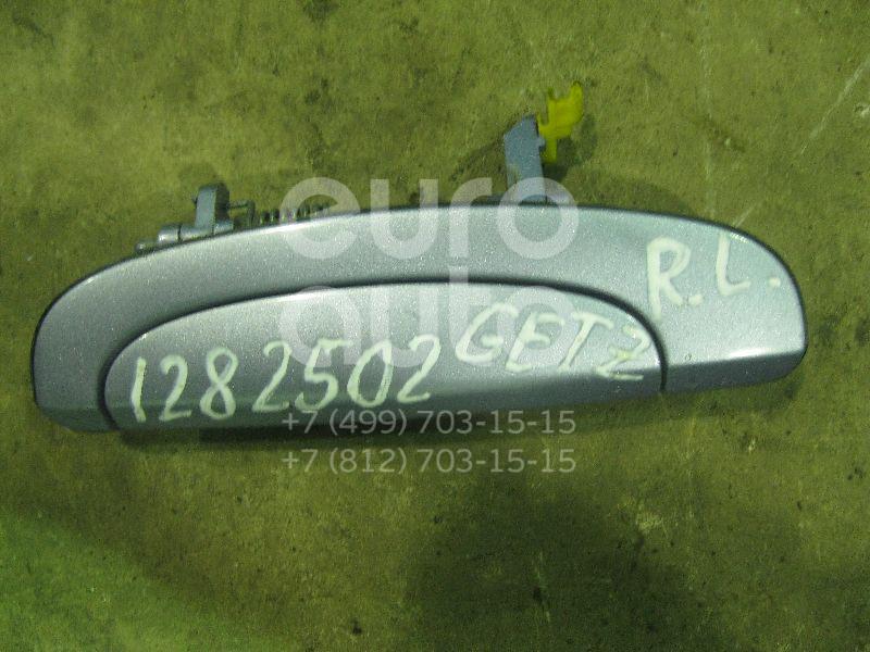 Ручка двери задней наружная левая для Hyundai Getz 2002-2010 - Фото №1