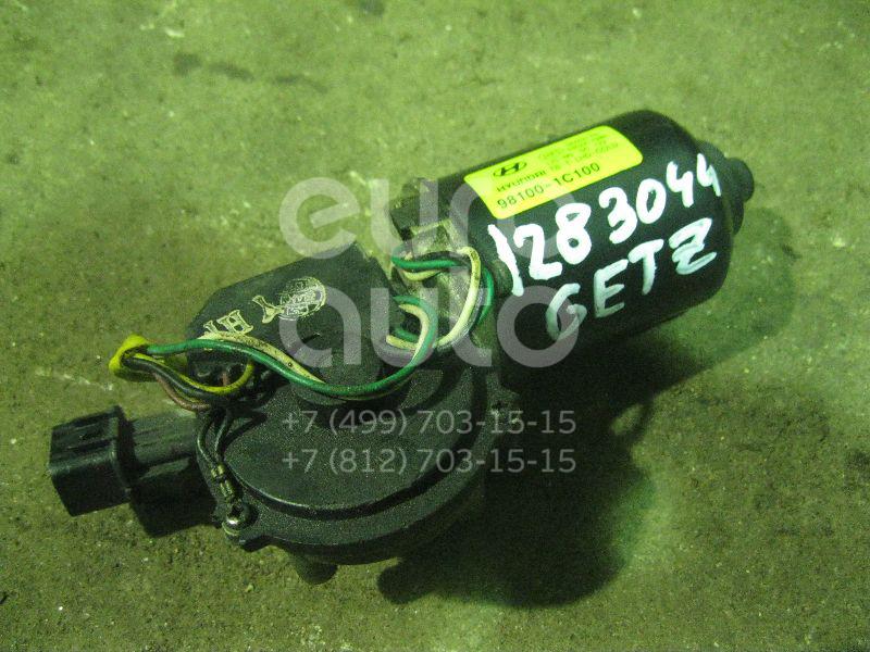 Моторчик стеклоочистителя передний для Hyundai Getz 2002-2010 - Фото №1