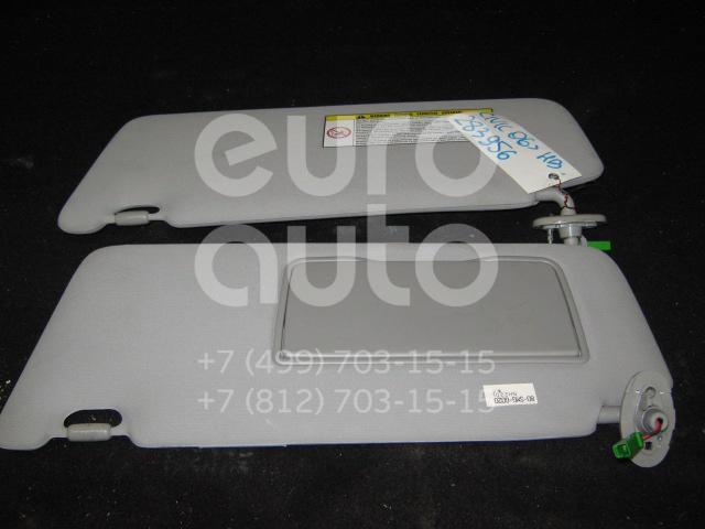 Козырек солнцезащитный (внутри) для Honda Civic 5D 2006-2012 - Фото №1