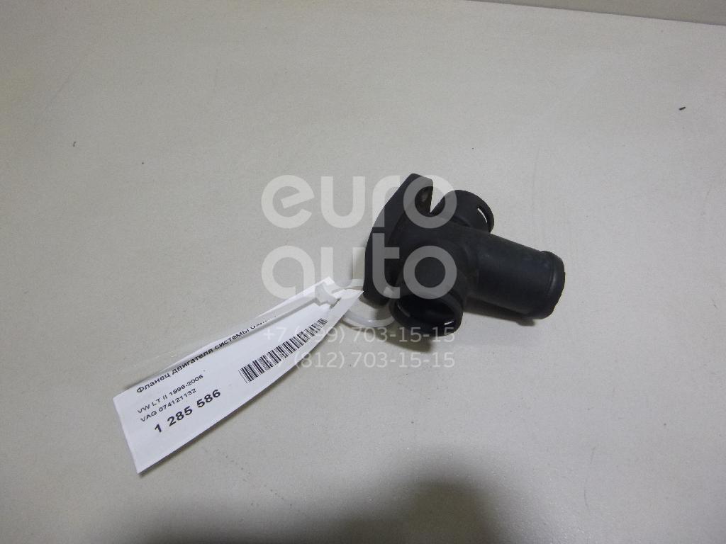 Фланец двигателя системы охлаждения для VW,Audi LT II 1996-2006;TT(8N) 1998-2006;Transporter T4 1991-1996;Transporter T4 1996-2003 - Фото №1