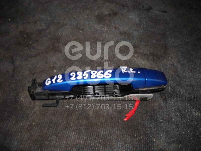 Ручка двери задней наружная левая для Subaru Impreza (G12) 2007-2012 - Фото №1