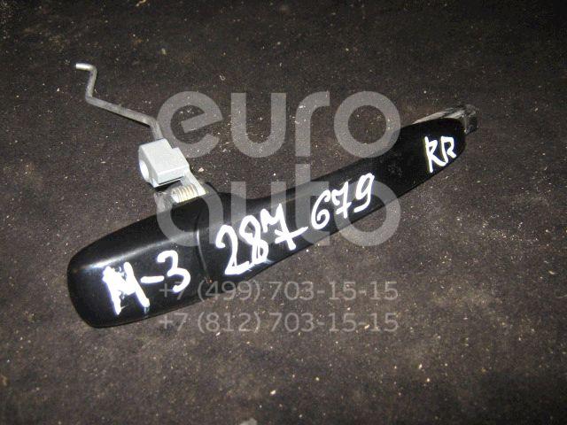 Ручка двери передней наружная правая для Mazda Mazda 3 (BK) 2002-2009;Mazda 5 (CR) 2005-2010;Mazda 6 (GG) 2002-2007;CX 7 2007-2012;RX-8 2003-2012 - Фото №1