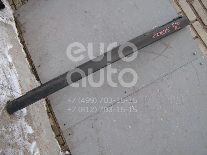 Накладка на порог (наружная) для Subaru Forester (S10) 2000-2002 - Фото №1