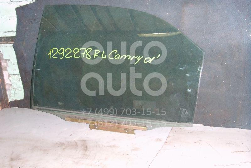 Стекло двери задней левой для Toyota Camry V30 2001-2006 - Фото №1