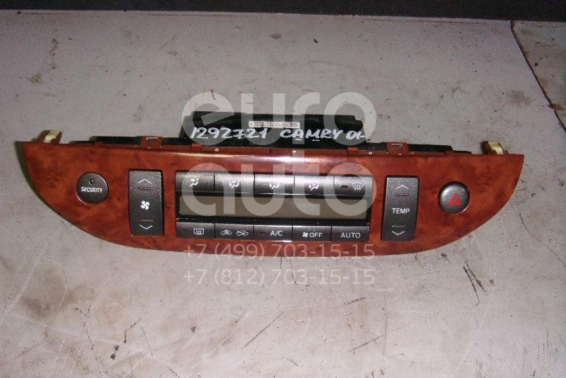 Блок управления климатической установкой для Toyota Camry V30 2001-2006 - Фото №1