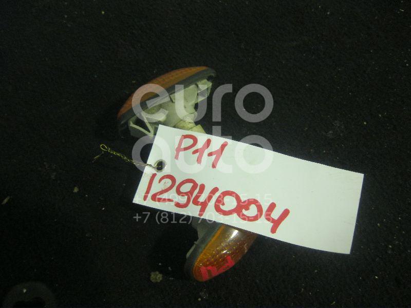Повторитель на крыло желтый для Nissan Primera P11E 1996-2002;Primera WP11E 1998-2001 - Фото №1